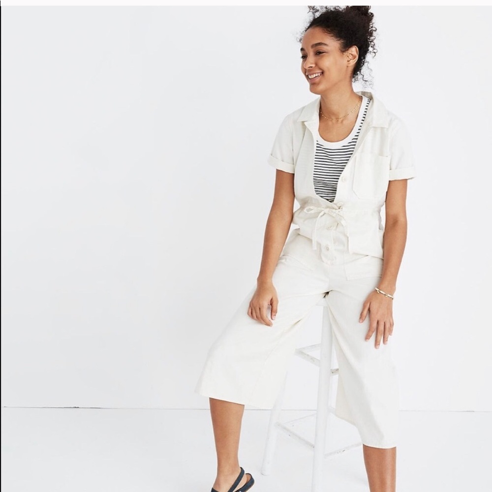 Madewell utility jumpsuit